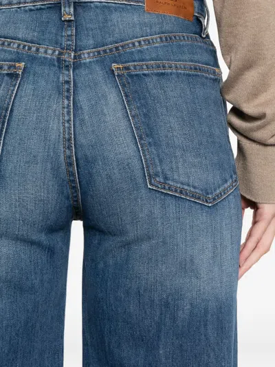Ralph Lauren High-rise Denim Jeans In Blue