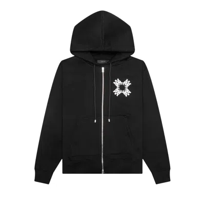 Pre-owned Amiri Ma Quad Zip Hoodie 'black' | Men's Size Xl
