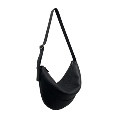 The Row Jouve Crossbody Bag In Black