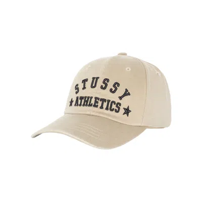 Pre-owned Stussy Low Profile Athletics Strapback 'khaki' | Tan | Men's Size Onesize In Brown