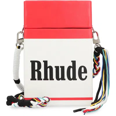 Rhude Fumer Mal Cross Body Bag In Red