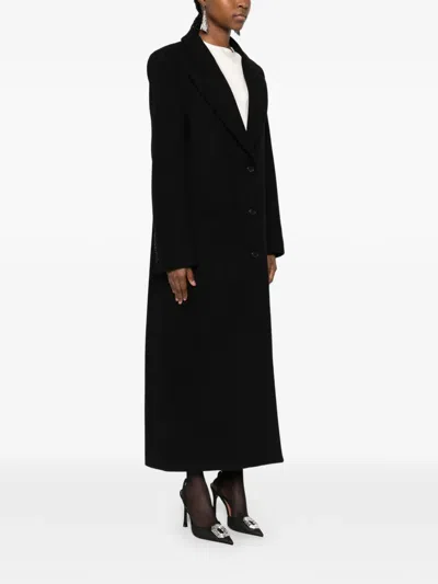 Aniye By Janis Buttoned Coat In Black