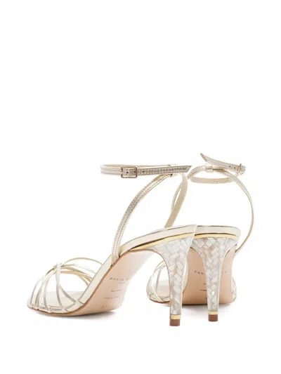 Freya Rose Bella Stiletto-heel Sandals In Gold