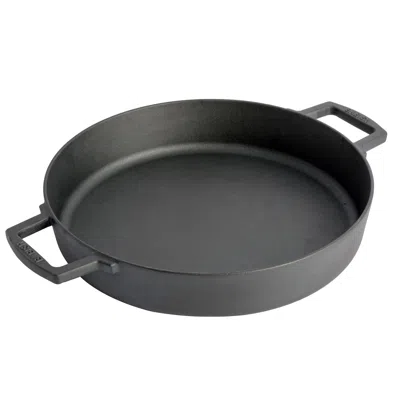 Babish 13 Inch Pre-seasoned Cast Iron Everyday Pan In Black In Gray