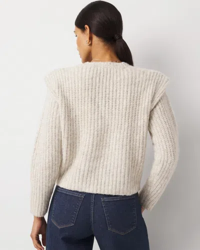 White House Black Market Petite Front Twist Sweater