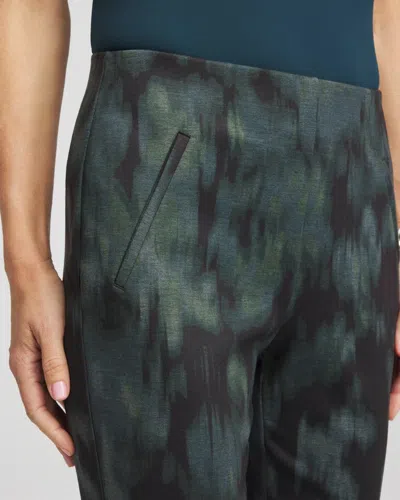 Chico's Brinkly Blur Juliet Slim Ankle Pants In Black In Black