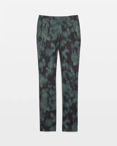 Chico's Brinkly Blur Juliet Slim Ankle Pants In Black In Black