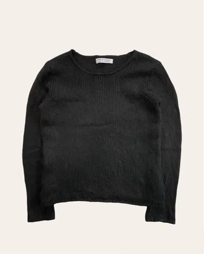 Pre-owned Comme Des Garçons Mohair Sweater In Black