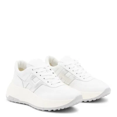 Hogan Sneakers Light And Natural In White