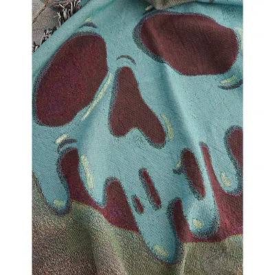 The Skateroom Harry Lambert For Skateroom X Disney Snow White Cotton Jacquard Blanket In Multi