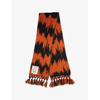 S.s. Daley Womens  Harry Lambert For Ss Daley X Disney Tigger Knitted Scarf In Multi