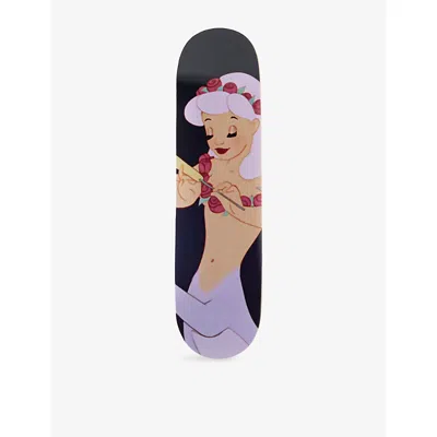 The Skateroom Mens  X Disney Fantasia Maple-wood Skateboard Deck In Multi