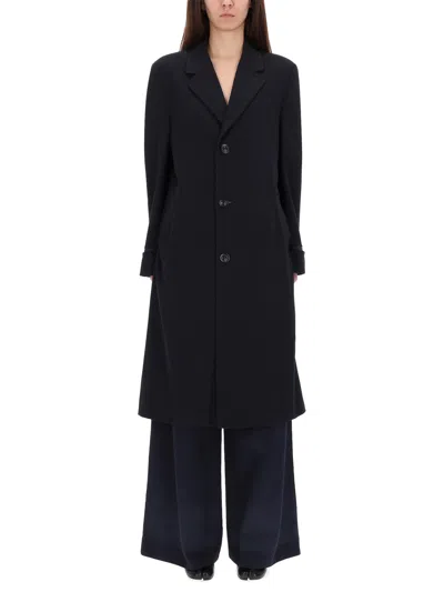 Maison Margiela Blue Polyester Cotton Jeans In Blue