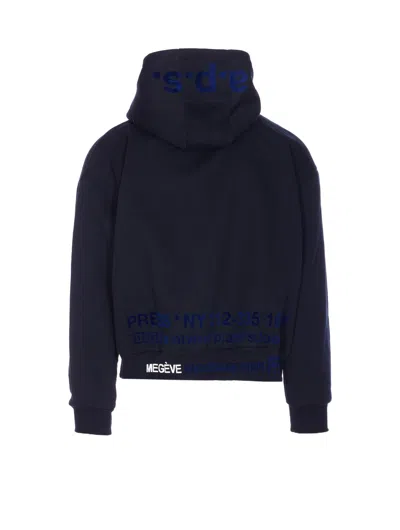 Après Surf Boucle De Neige Hoodie In Blue