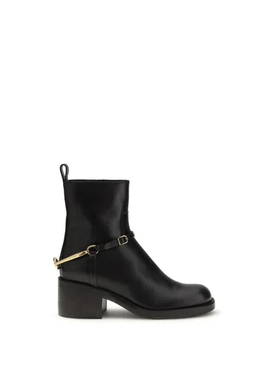 Chloé Womens Chloe Dakota Leather Ankle Boots In Multi