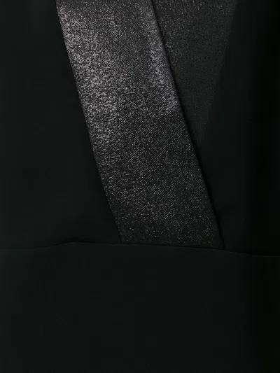 Alberto Biani Blouse With Satin Neckline In Black