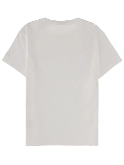 Mc2 Saint Barth T-shirt With Embroidery In White