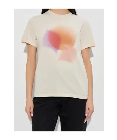 Isabel Marant Étoile Zewel T-shirt In Brown