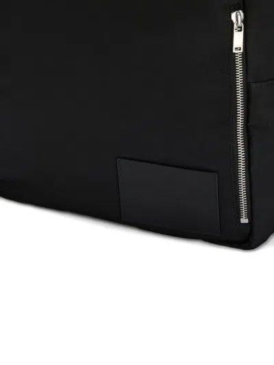 Jil Sander Zip-up Backpack In Black