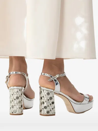 Freya Rose Glory Platform-heel Sandals In Multi