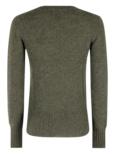 Soeur Crew-neck Sweater In Green