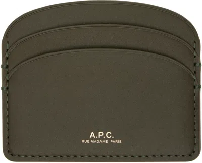 Apc Demi Lune Logo-detail Card Holder