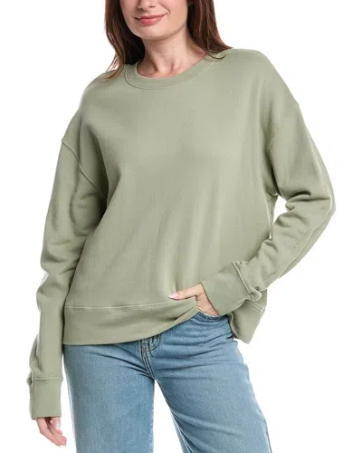 Perfectwhitetee French Terry Sweatshirt In Transparent