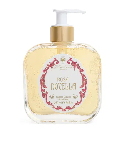 Santa Maria Novella Sapone Liquido Rosa Novella Liquid Hand Soap In Multi