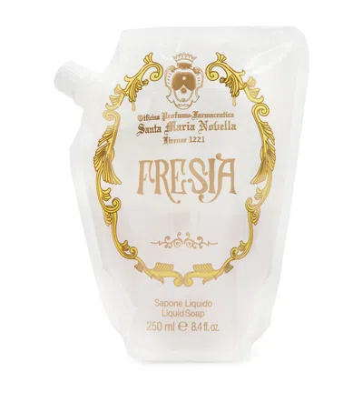 Santa Maria Novella Sapone Liquido Fresia Liquid Hand Soap - Refill In White