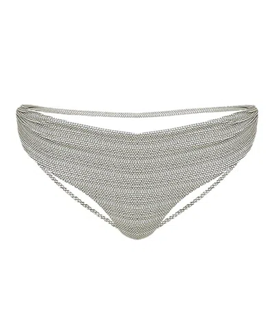 Marysia Venice Bottom Brick Print In Gray