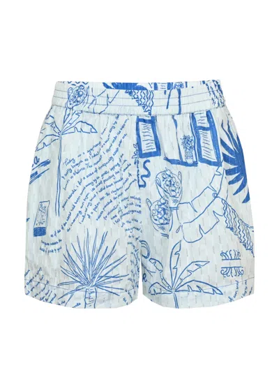 Never Fully Dressed Palma Elissa Shorts In Blue