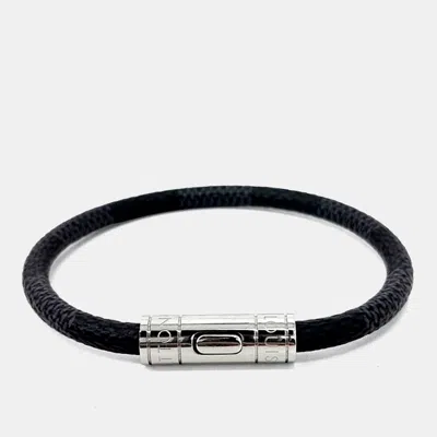 Pre-owned Louis Vuitton Keep It Bracelet In Black