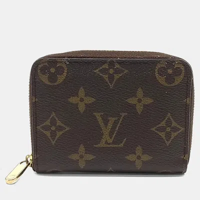 Pre-owned Louis Vuitton Brown Leather Coin Purse