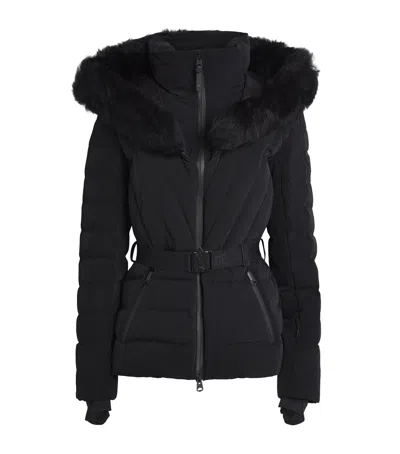 Mackage Down Fox Fur-trim Elita-zr Ski Jacket In Multi