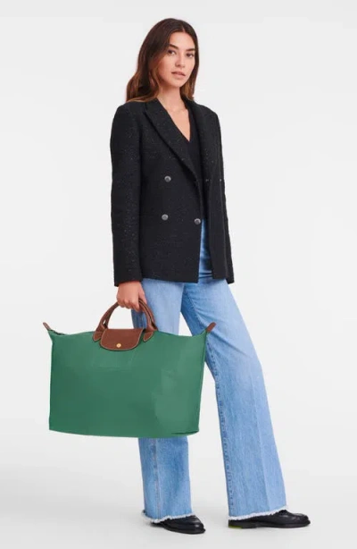 Longchamp Large Le Pliage Original Travel Bag In Green