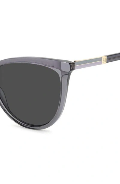 Carolina Herrera 57mm Cat Eye Sunglasses In Purple