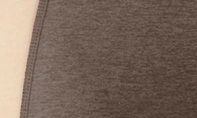 Beyond Yoga Space Dye Colorblock Ankle Leggings In Brown