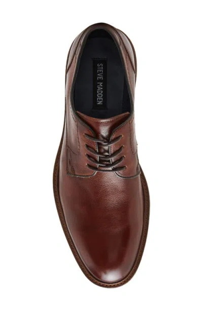 Steve Madden Hoxton Wingtip Derby In Brown