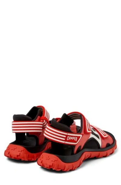 Camper Drift Trail Sandal In Red