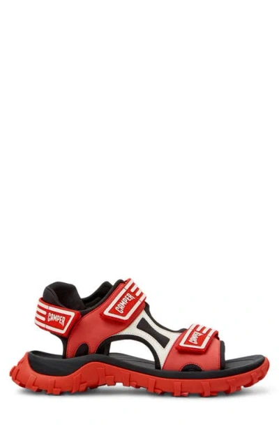 Camper Drift Trail Sandal In Red