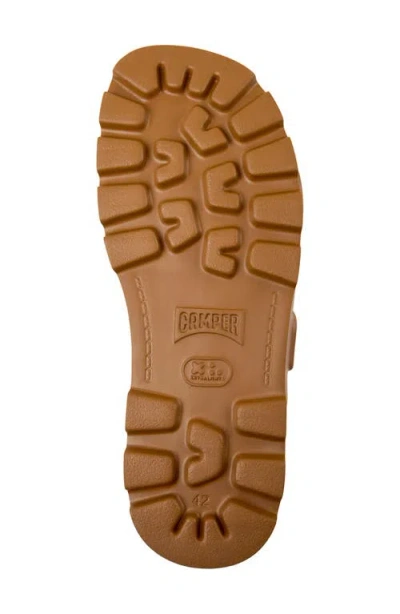 Camper Brutus Slide Sandal In Brown
