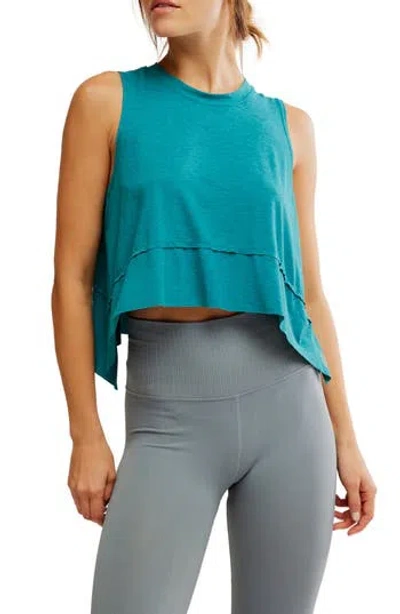 Free People Tempo Tank Top In Blue