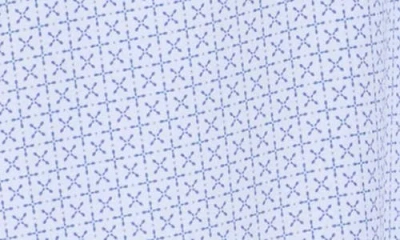 Construct Geometric Print Slim Fit Performance Button-up Shirt In Multi