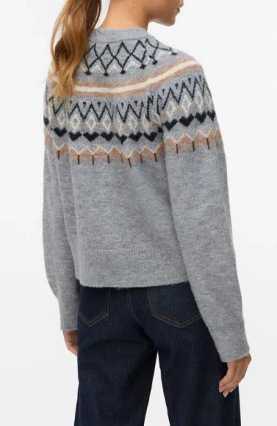 Vero Moda Tammy Cardigan In Gray