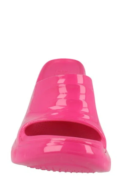 Givenchy Marshmallow Wedge Slide Sandal In Pink