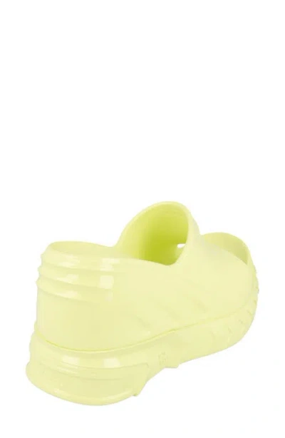 Givenchy Marshmallow Wedge Slide Sandal In Yellow