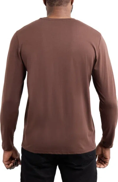 X-ray Xray Long Sleeve Henley In Multi
