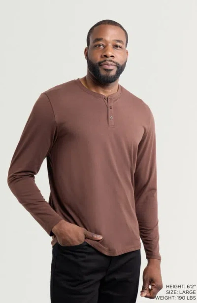 X-ray Xray Long Sleeve Henley In Multi
