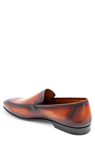 Mezlan Apron Toe Leather Loafer In Multi