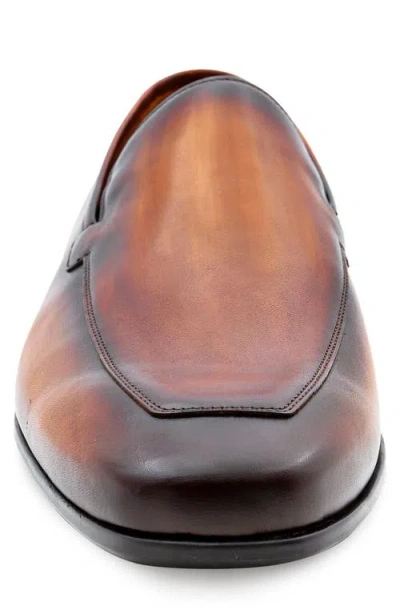 Mezlan Apron Toe Leather Loafer In Multi